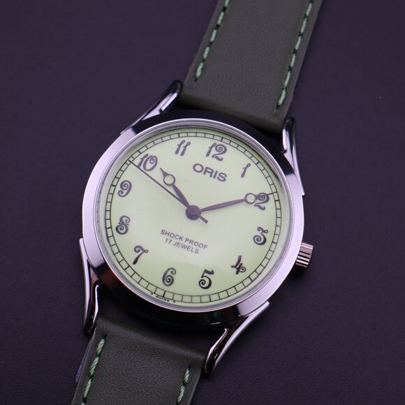 Oris Vintage Swiss 17 Jewels Hand-Wound Mechanical Men's Watch - FREE SHIPPING - Picture 5 of 12